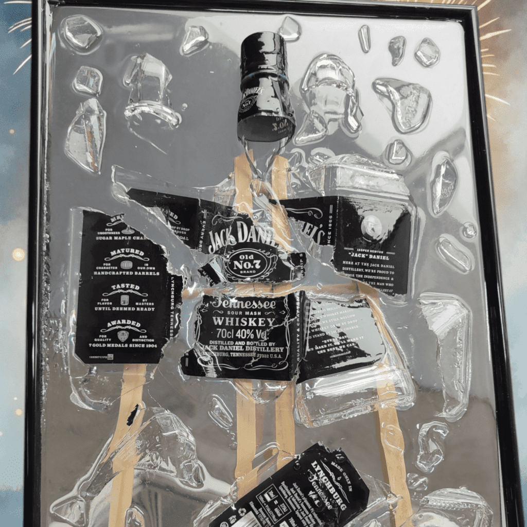 jack daniels art frame 11