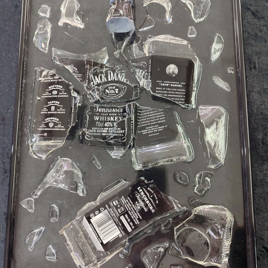 jack daniels art frame 5