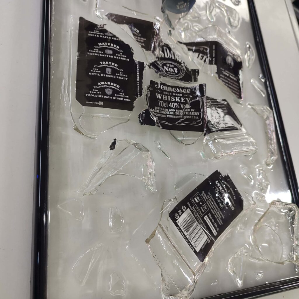 jack daniels art frame 9