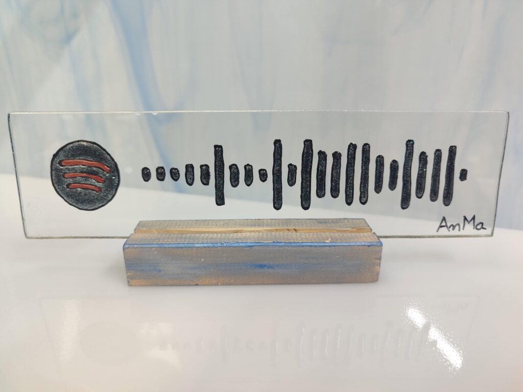 Spotify "Melody Moments Glass Card"