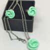 Σετ σειράς "Ethereal Roses" (γαλαζοπράσινο)