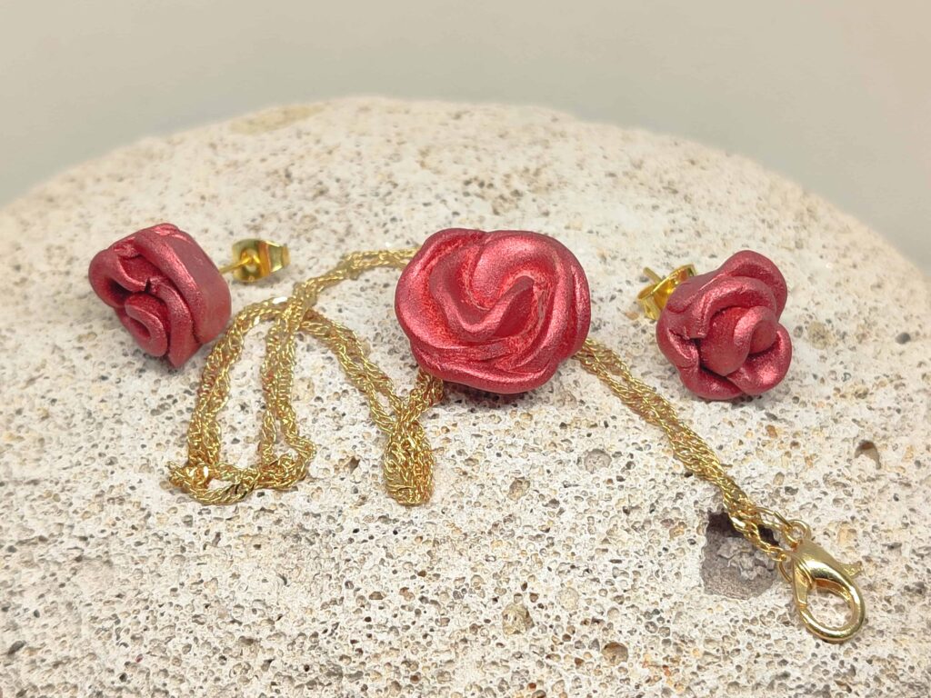 Σετ σειράς "Ethereal Roses" (κόκκινα) - Image 4