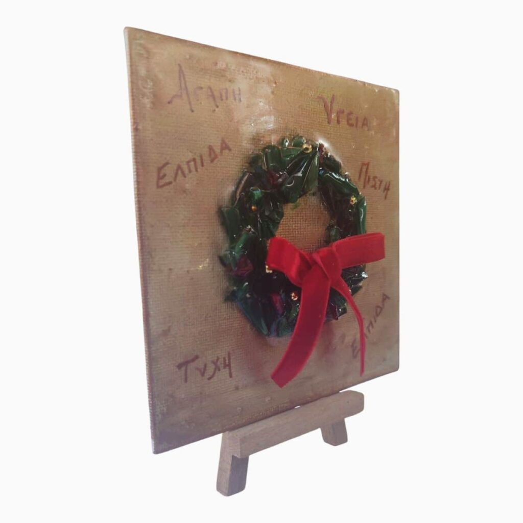 Alternative view of CharmCanvas Collection (Στεφάνι Γκι)