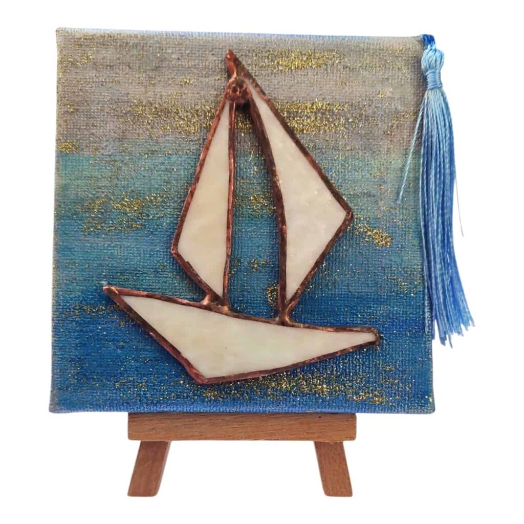 CharmCanvas Collection (vitro καραβάκι Μπλε)