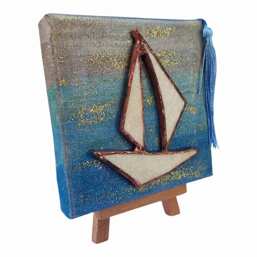 CharmCanvas Collection (vitro καραβάκι Μπλε) 5 charmcanvas collection vitro blue 3